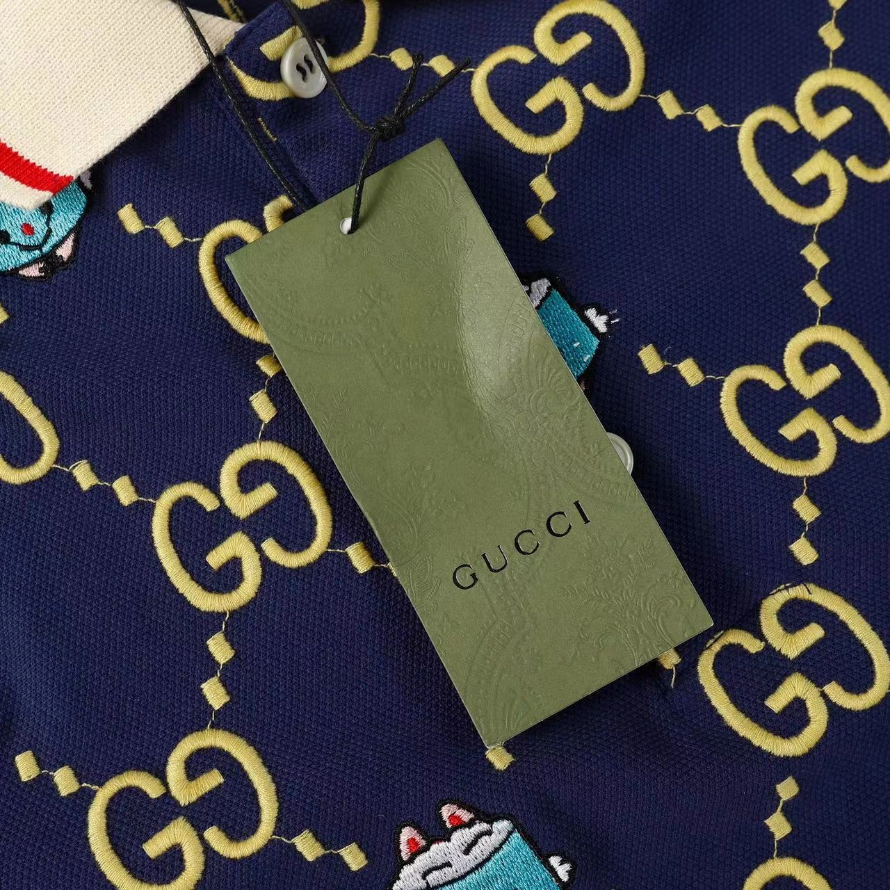 wg.luxury- 6u33i embroidery POLO item:E-F409H0423